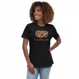 Crab Painting - Women's Relaxed T-Shirt