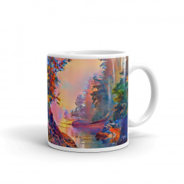 Fall in the Pacific North West glossy mug